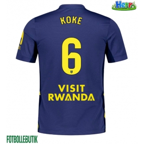 Atletico Madrid Koke #6 Bortatröja 2025-26 Kortärmad